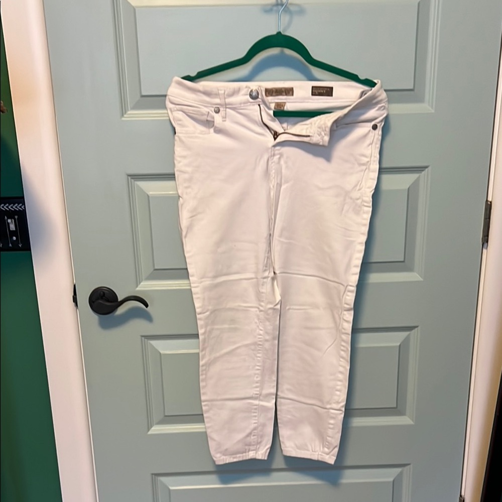 Vintage America  Women's Skinny Jeans - White